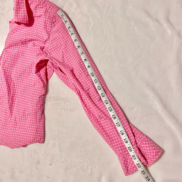Lilly Pulitzer Button Down Shirt Pink size 6P Small - Picture 6 of 7